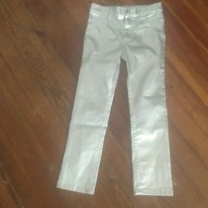 Girls Metallic Size 6 Pants